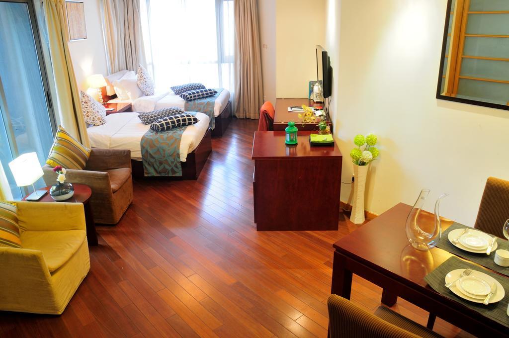 Shanghai Kingland Serviced Apartment Exterior foto