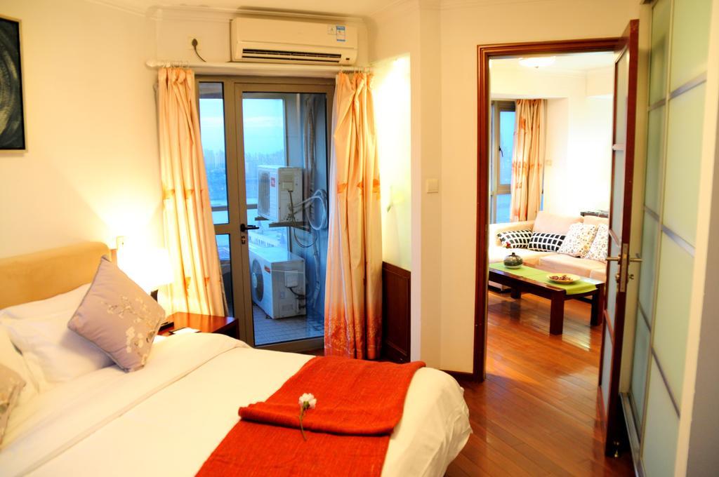 Shanghai Kingland Serviced Apartment Exterior foto