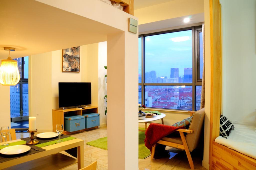 Shanghai Kingland Serviced Apartment Exterior foto