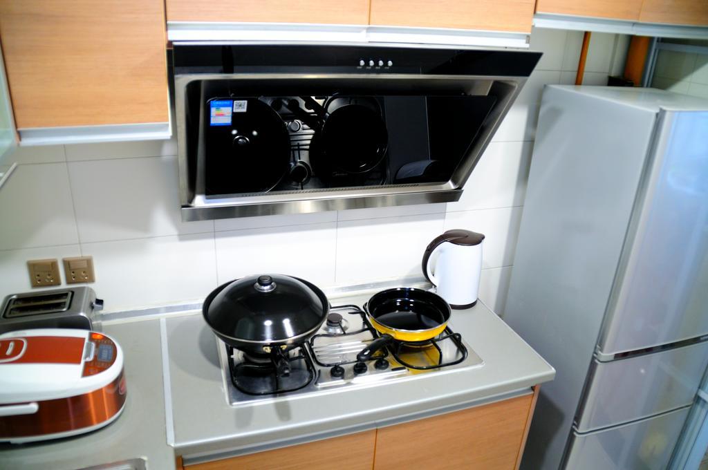 Shanghai Kingland Serviced Apartment Exterior foto