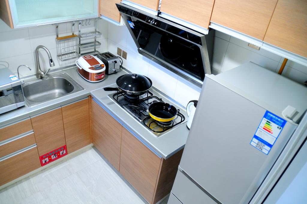 Shanghai Kingland Serviced Apartment Exterior foto