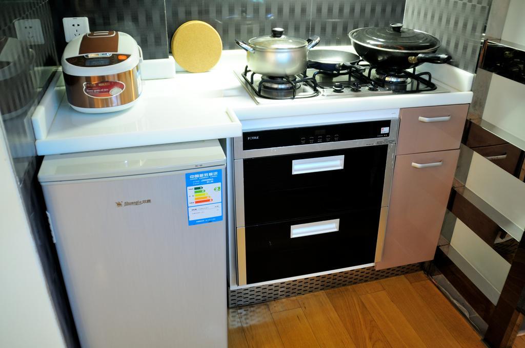 Shanghai Kingland Serviced Apartment Exterior foto