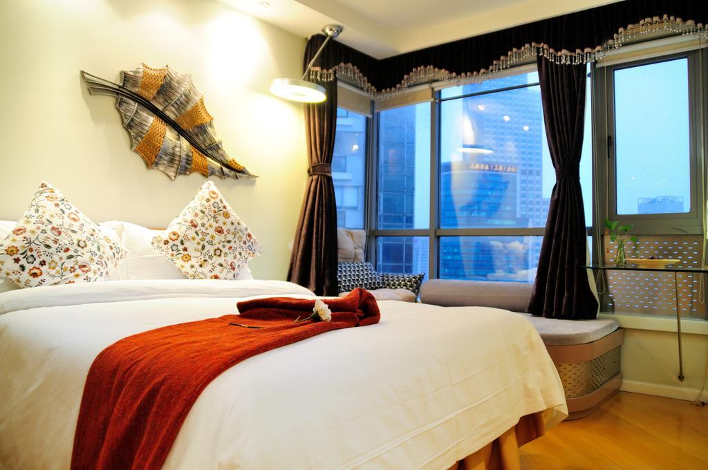 Shanghai Kingland Serviced Apartment Exterior foto