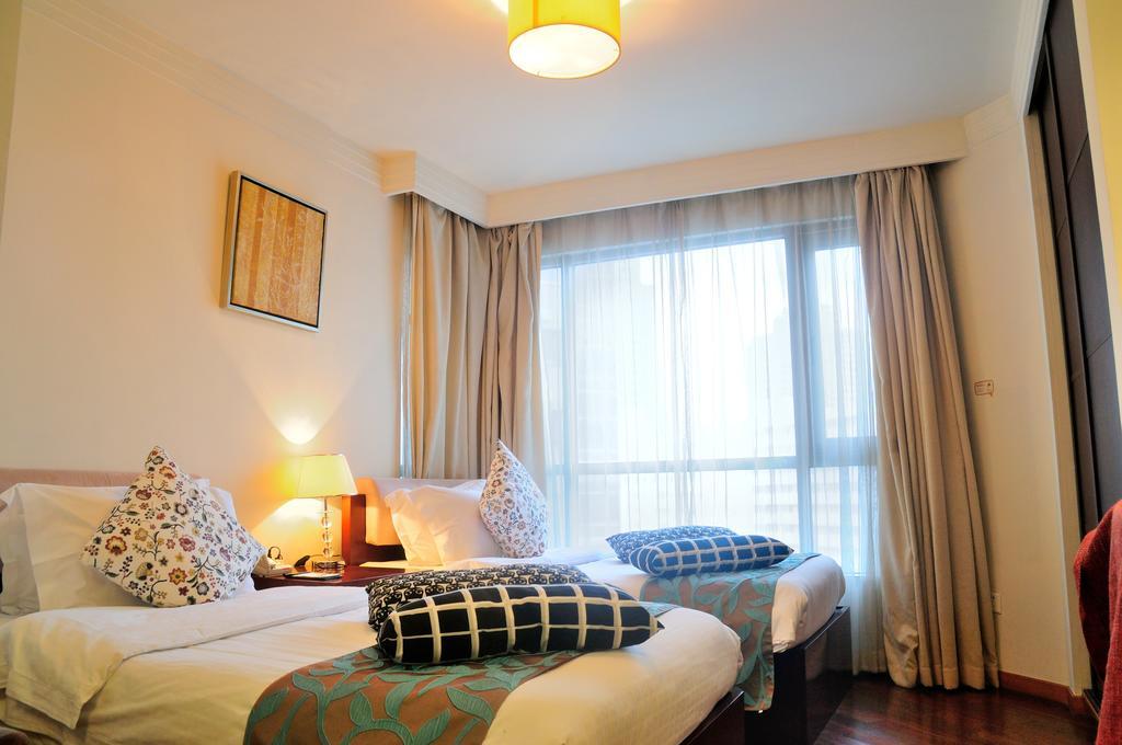 Shanghai Kingland Serviced Apartment Exterior foto