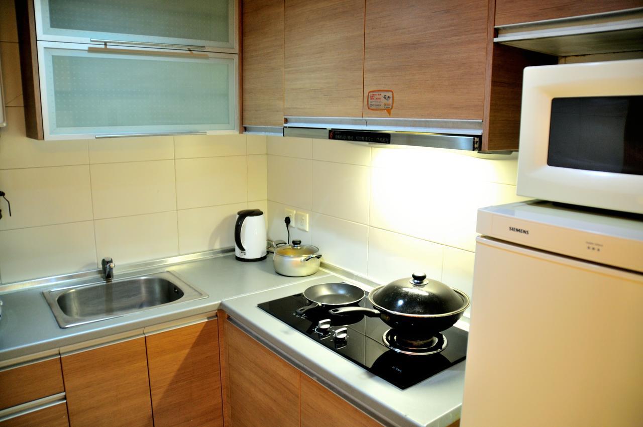 Shanghai Kingland Serviced Apartment Exterior foto