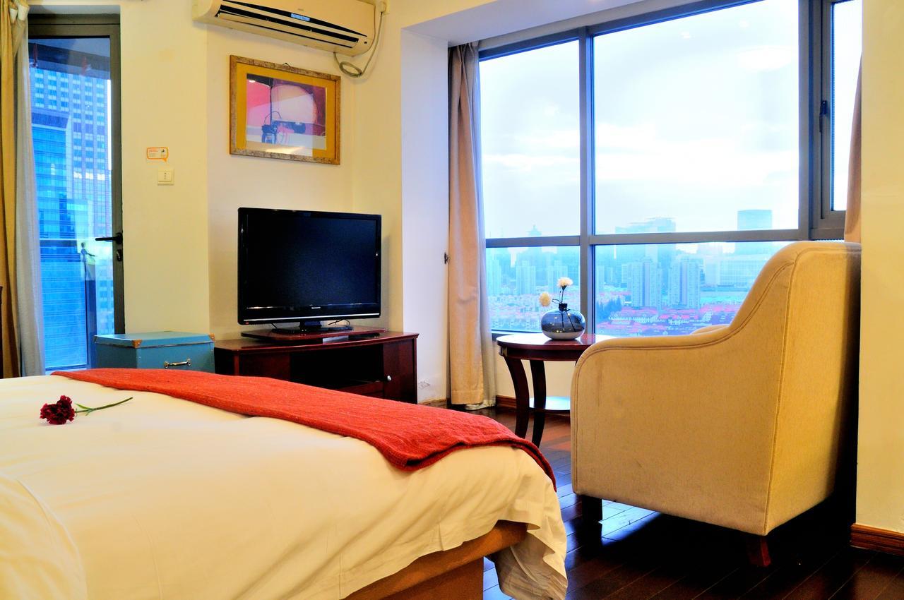 Shanghai Kingland Serviced Apartment Exterior foto