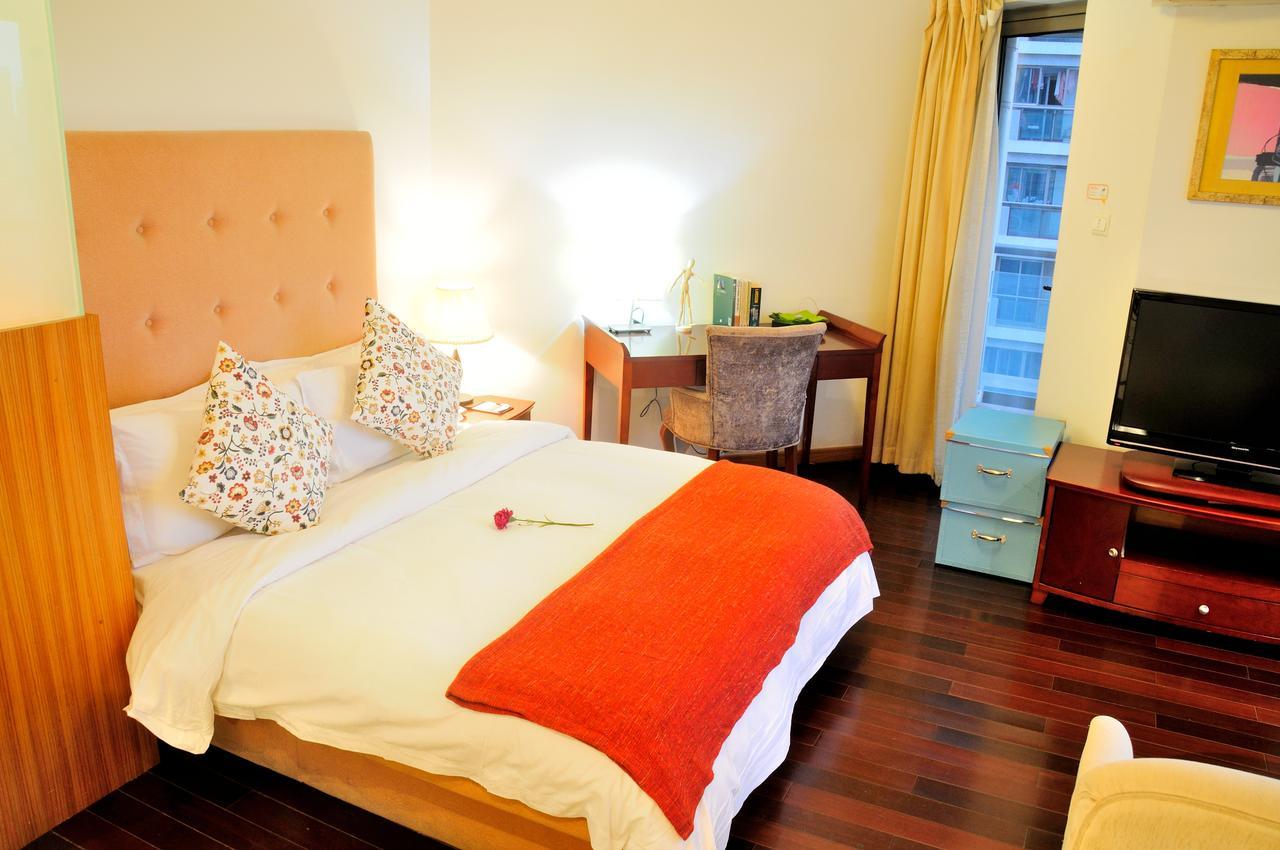 Shanghai Kingland Serviced Apartment Exterior foto